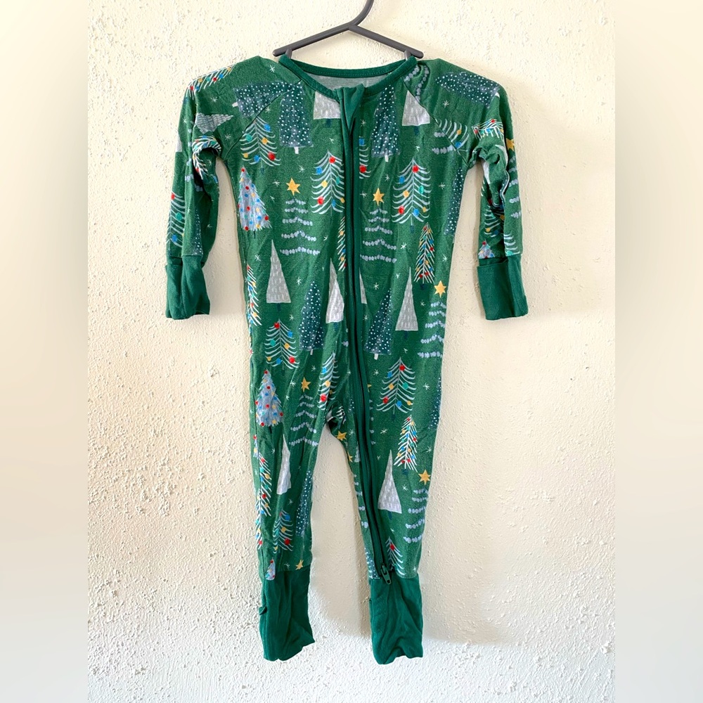 Little Sleepies Christmas Trees Footies